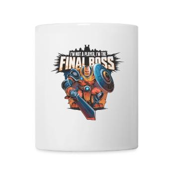 I'm the FinalBoss – Mächtiger Charakter - Tasse - Weiß - Vorne