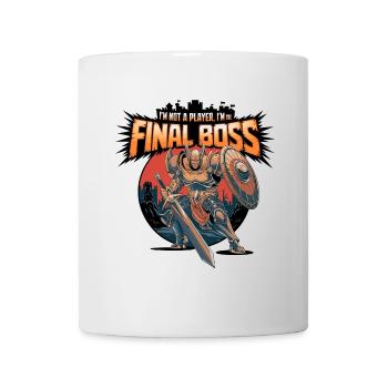 I'm the FinalBoss – Mächtiger Charakter - Tasse - Weiß - Vorne