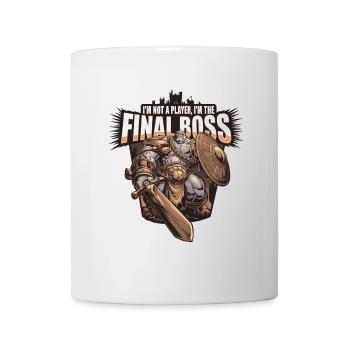 I'm the FinalBoss – Mächtiger Charakter - Tasse - Weiß - Vorne