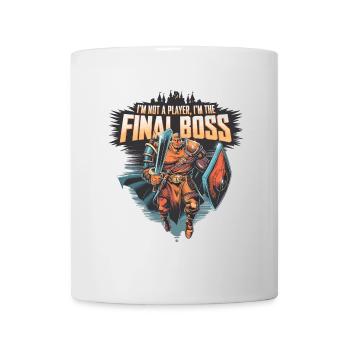I'm the FinalBoss – Mächtiger Charakter - Tasse - Weiß - Vorne