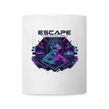 Escape to the Virtual World – Future VR-Design - Tasse - Weiß - Vorne