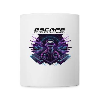 Escape to the Virtual World – Future VR-Design - Tasse - Weiß - Vorne