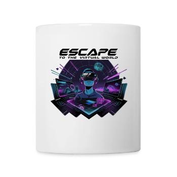 Escape to the Virtual World – Future VR-Design - Tasse - Weiß - Vorne