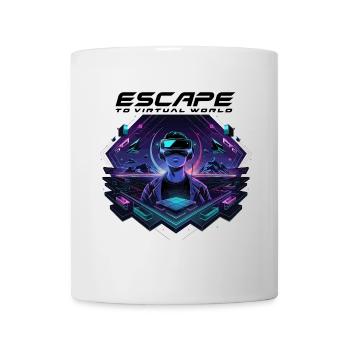 Escape to the Virtual World – Future VR-Design - Tasse - Weiß - Vorne