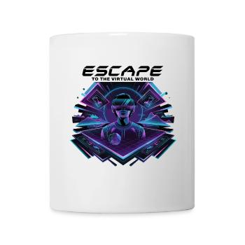 Escape to the Virtual World – Future VR-Design - Tasse - Weiß - Vorne
