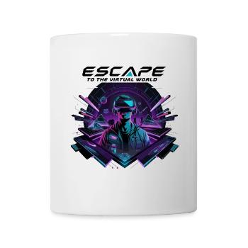 Escape to the Virtual World – Future VR-Design - Tasse - Weiß - Vorne