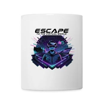 Escape to the Virtual World – Future VR-Design - Tasse - Weiß - Vorne