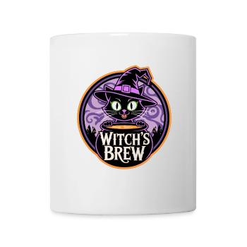 Witch’s Brew – Mystische Hexenkatze - Tasse - Weiß - Vorne