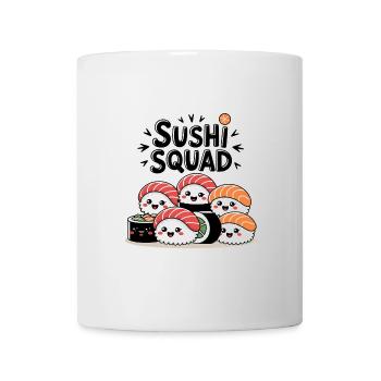 Sushi Squad – L’équipe Kawaii Nigiri - Mug blanc - blanc - Devant