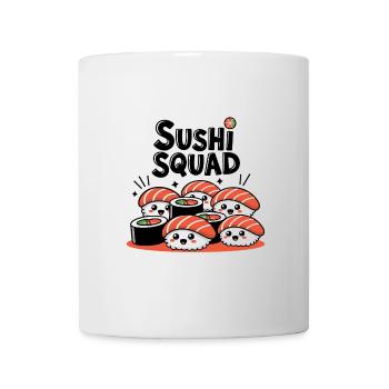 Sushi Squad – Kawaii Nigiri Team - Mug - white - Front