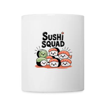 Sushi Squad – L’équipe Kawaii Nigiri - Mug blanc - blanc - Devant
