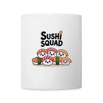 Sushi Squad – L’équipe Kawaii Nigiri - Mug blanc - blanc - Devant