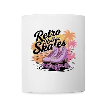 Retro Roller Skates – 80s Vibes - Tasse - Weiß - Vorne