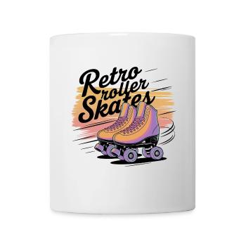 Retro Roller Skates – 80s Vibes - Tasse - Weiß - Vorne