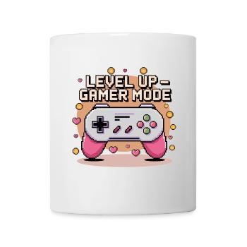 Montée de niveau – Mode joueur - Mug blanc - blanc - Devant