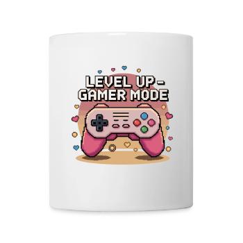 Montée de niveau – Mode joueur - Mug blanc - blanc - Devant