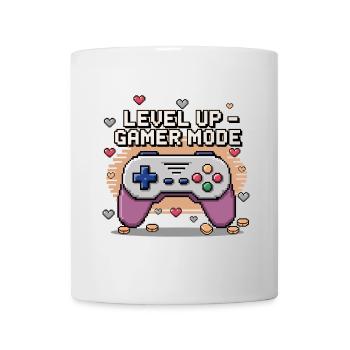 Montée de niveau – Mode joueur - Mug blanc - blanc - Devant