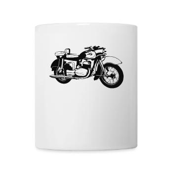 MZ ES 250 Doppelport - Tasse - Weiß - Vorne