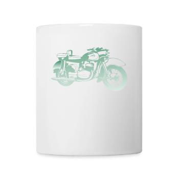 MZ ES 250 Doppelport - Tasse - Weiß - Vorne