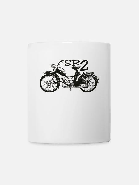 Simson SR2 - Tasse - Weiß