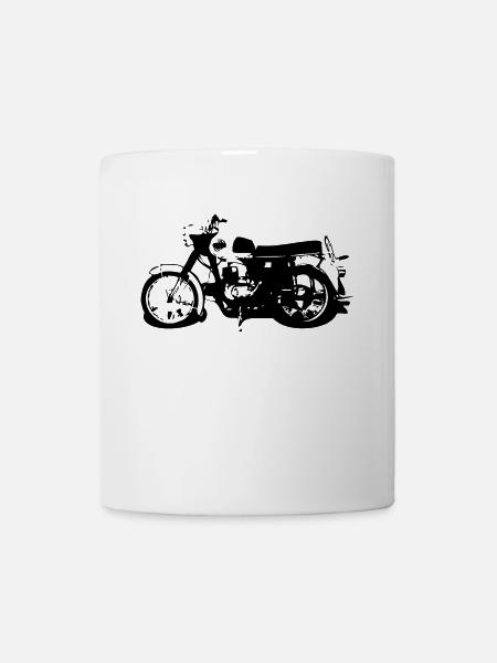 MZ ETS 125 150 Motorrad - Tasse - Weiß