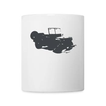 US Jeep Willys - Tasse - Weiß - Vorne