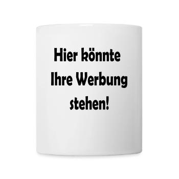 Werbung - Tasse - Weiß - Vorne