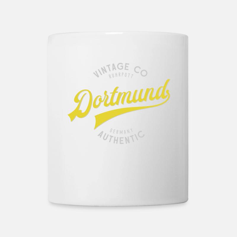Dortmund vintage - Tasse - Weiß