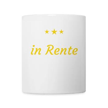 Polizist Rente - Tasse - Weiß - Vorne