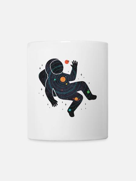 Astronaute Space Graphic - Mug blanc - blanc