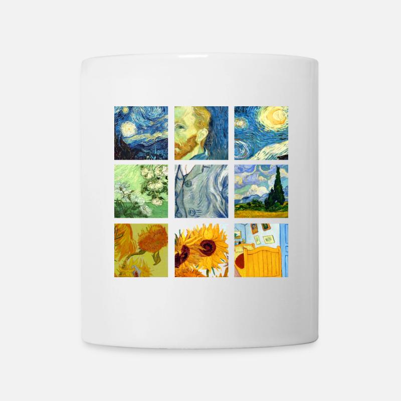 Van Art Gogh Graphic - Mug - white
