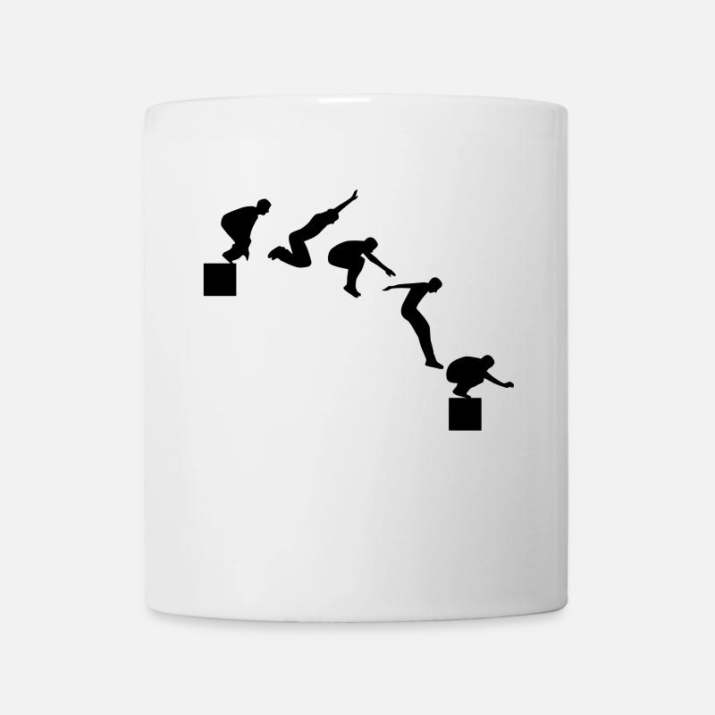 Parkour - Mug blanc - blanc
