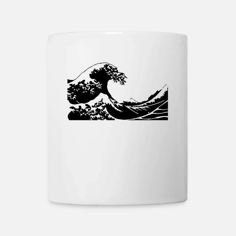 Welle - Tasse - Weiß