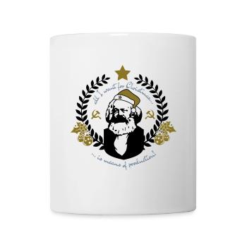 Happy XMarx - Tasse - Weiß - Vorne