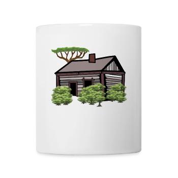 Jardin Nature Maison de Loisirs Cabane Amoureux de la nature - Mug blanc - blanc - Devant