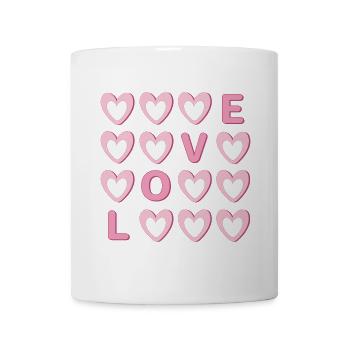 LIEBE - Tasse - Weiß - Vorne