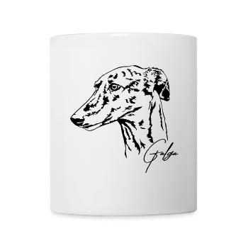 GALGA Portrait Greyhounds Wilsigns - Mug - white - Front