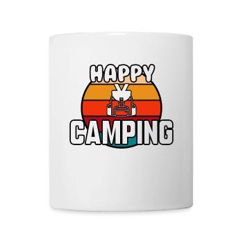 Viel Spaß beim Campen - Tasse - Weiß - Vorne