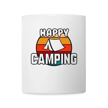 Viel Spaß beim Campen - Tasse - Weiß - Vorne