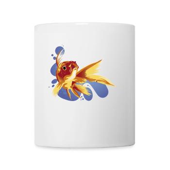 Fish Fish Aquarium Fins Pond Garden Fin - Mug - white - Front