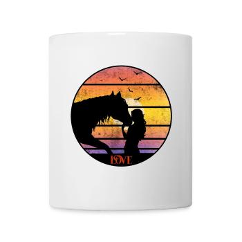 Horse Love - Love for the Horse - Mug - white - Front