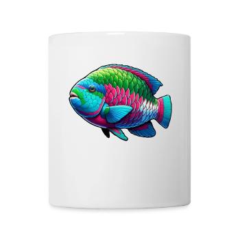 Parrotfish Fish Cute Parrotfish - Mug - white - Front