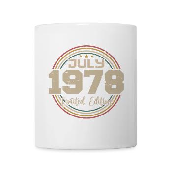 1978 Birthday July 1978 Gift July 1978 - Mug - white - Front