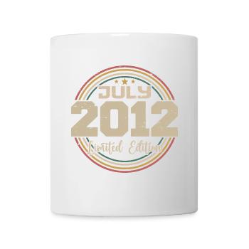 2012 Birthday July 2012 Gift July 2012 - Mug - white - Front