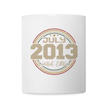 2013 Birthday July 2013 Gift July 2013 - Mug - white - Front