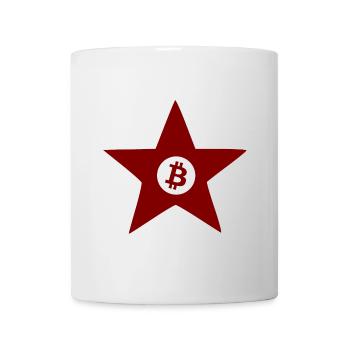 Die Krypto Revolution Bitcoin - Tasse - Weiß - Vorne