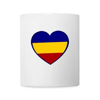 Die rumänische Liebe - Tasse - Weiß - Vorne
