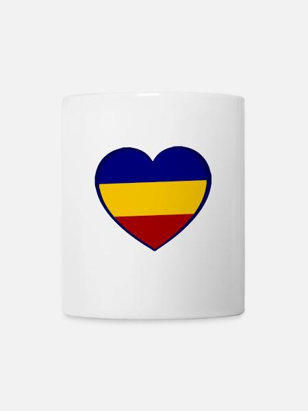 Die rumänische Liebe - Tasse - Weiß