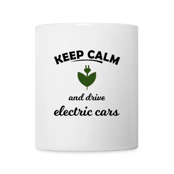 The electric cars - Mug - white - Front