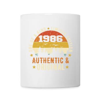 Original 1986 Authentic 1986 Birthday Gift - Mug - white - Front